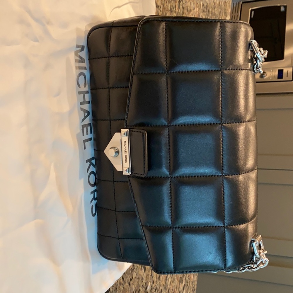 Michael Kors ex large soho quilted leather shoulder bag